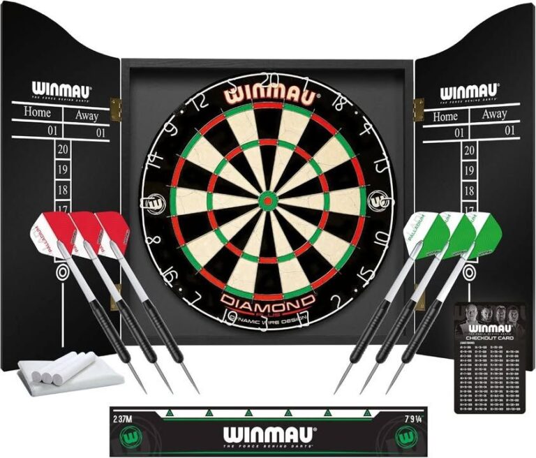 Winmau Diamond Plus Dart Board Cabinet Set Or Surround Set