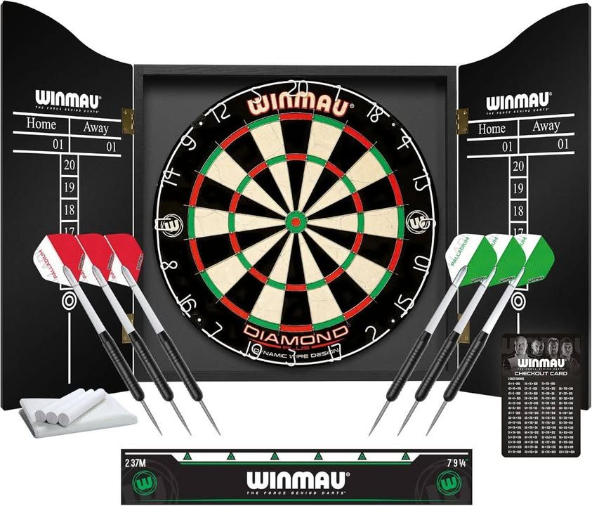 Winmau Diamond Plus Dart Board Cabinet Set Or Surround Set