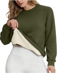 Women S Fleece Lined Sweatshirts