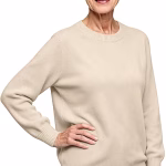 Womens Jumpers UK Crewneck Fall Winter Sweater Casual Long