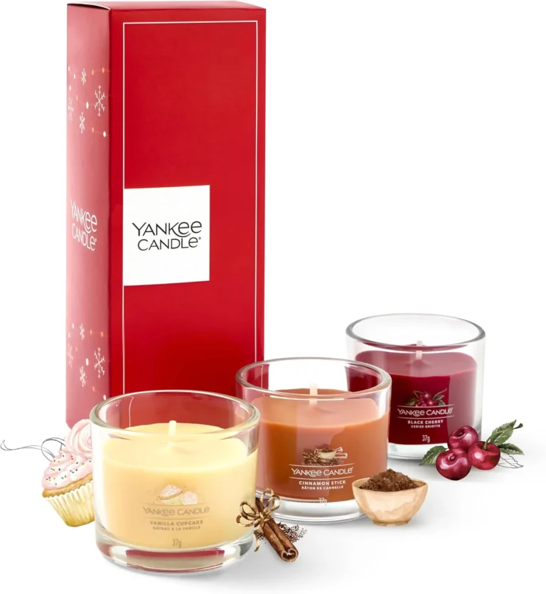 Yankee Candle Scented Candles Gift Set 3 Scented Mini Filled Votive Candles Soy
