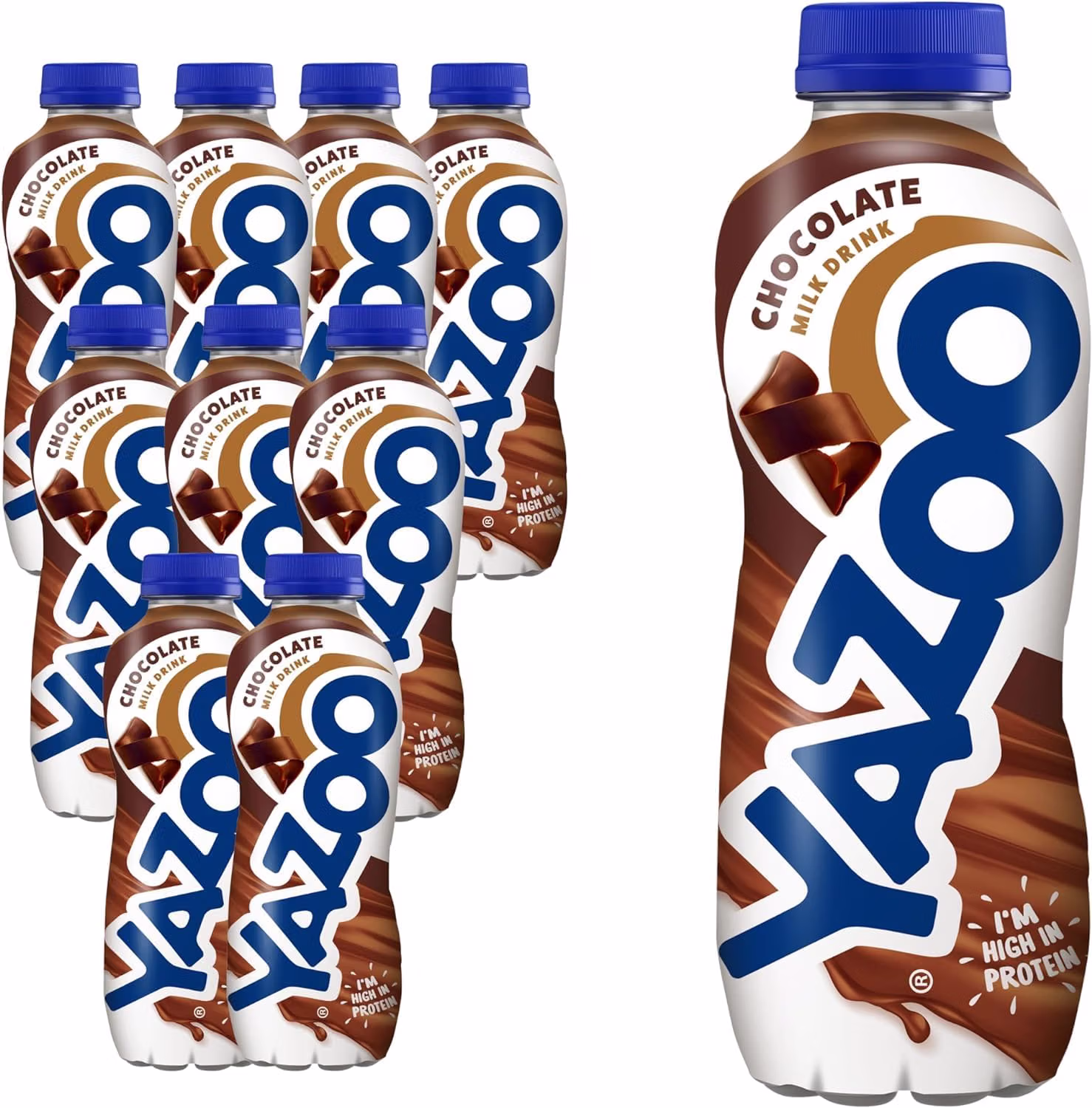 Yazoo Chocolate Milkshake Milk Drink 400 Ml Pack Of 10