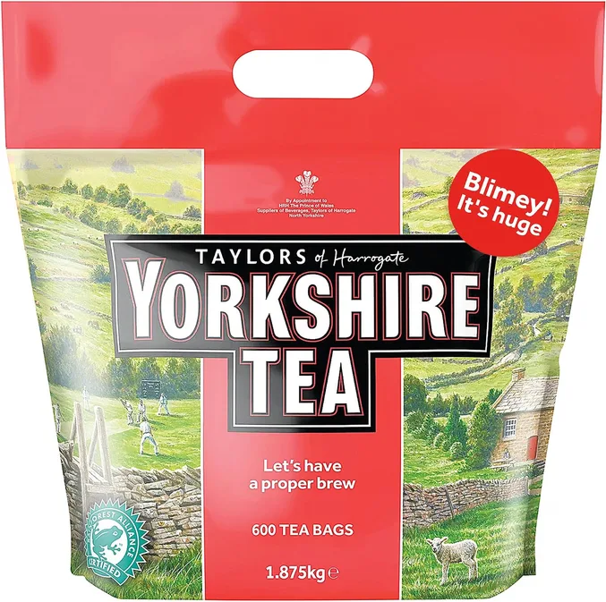 Yorkshire Tea 600 Tea Bags 1 875 Kg