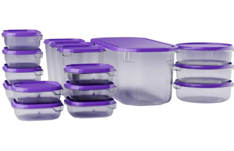 17 Piece Food Storage Containers With Lids 160ml 5000ml Large Food Storage Set W