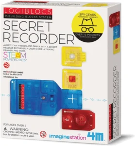 4m 406808 Logiblocs Secret Recorder White