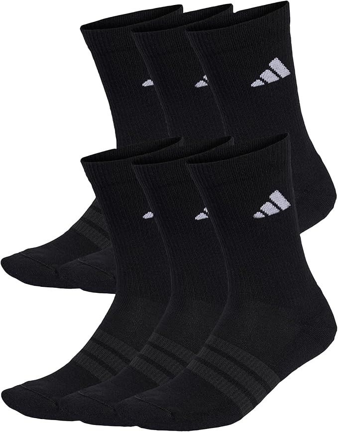 Adidas Cushioned Crew Socks 6 Pairs