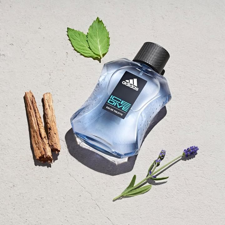 Adidas Ice Dive Eau De Toilette Citrus Fragrance With Notes Of Peppermint And La