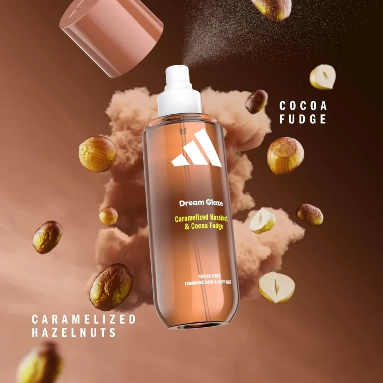 Adidas Vibes Dream Glaze Fragrance Hair And Body Mist Ambery Fragrance With Note