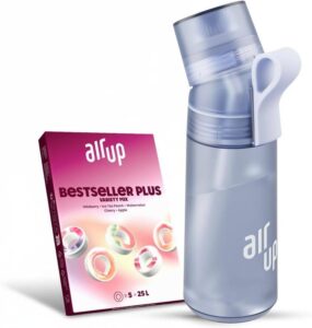 Air Up Water Bottle Twist Pro Blueberry 600ml Starter Set 5 Scent Pods