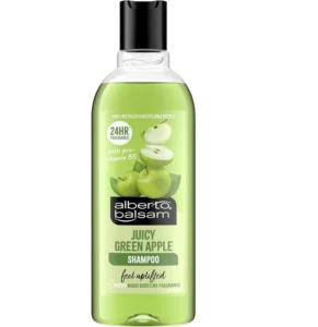 Alberto Balsam Juicy Green Apple Shampoo 300ml 24hr Fragrance Pro Vitamin B5 All