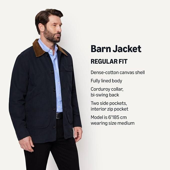 Amazon Essentials Men S Cotton Canvas Barn Jacket