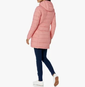 Amazon Essentials Women S Lightweight Water Resistant Packable Hooded Puffer Jac
