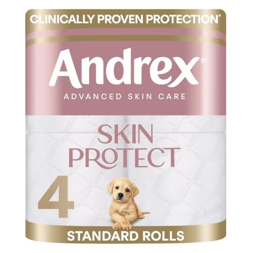 Andrex Skin Protect Toilet Tissue 4 Rolls 3 Ply Ph Balanced
