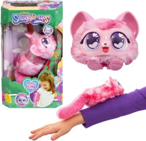 Animagic Snuggleups Pink Climbing Interactive Pet With 30 Sounds
