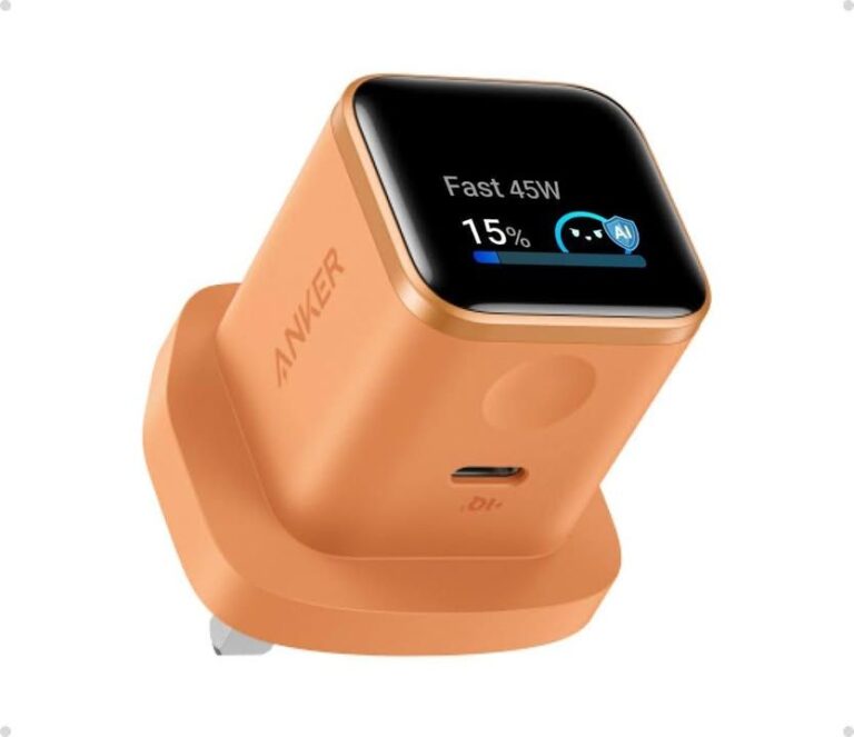 Anker Nano Smart Display Charger 45w Gan USB C Fast Charger Type C Plug