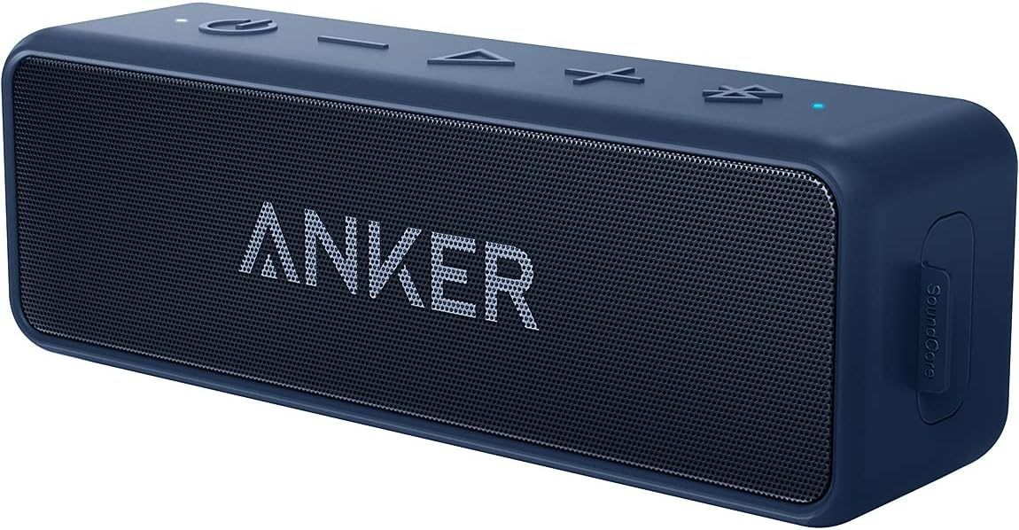 Anker Soundcore 2 Portable Bluetooth Speaker 12w Stereo Navy Blue