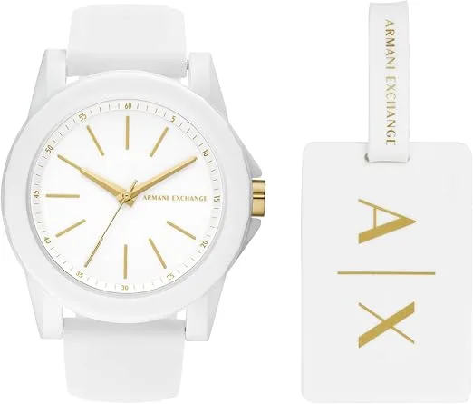 Armani Exchange Watch For Women Quartz Movement And 40mm Case Size With Stainles