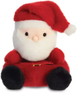 Aurora 99131 Palm Pals Santa Claus 5in Soft Toy Red And White