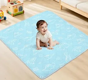 Baby Play Mat For Floor 127 127cm Large Playmat Foldable For Boys And Girls