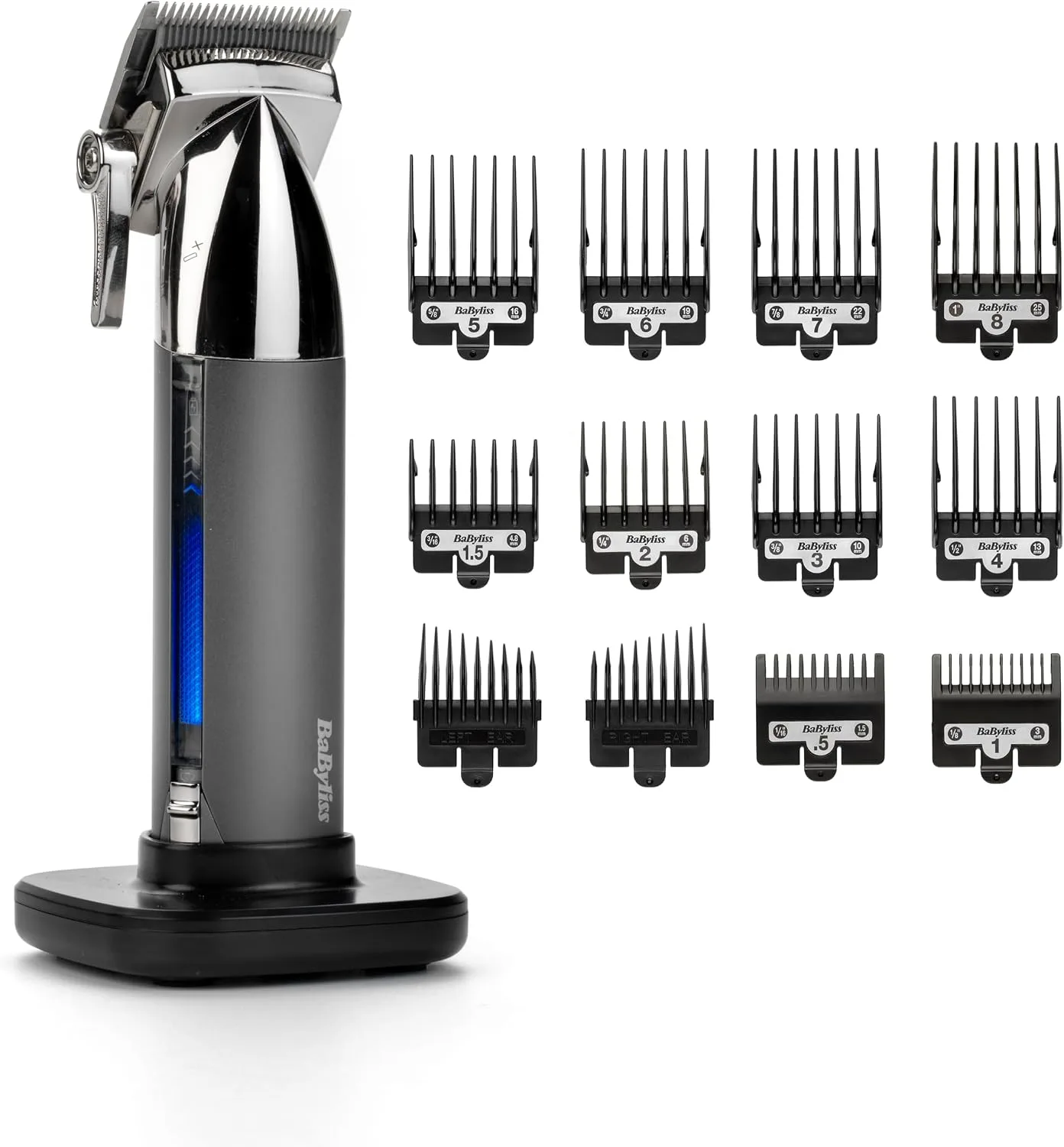 Babyliss Super X Metal Series Cordless Hair Clipper Japanese Steel Blades 10 Com