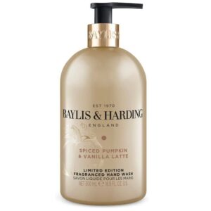 Baylis And Harding Spiced Pumpkin And Vanilla Latte Hand Wash 500 Ml Vegan Frien