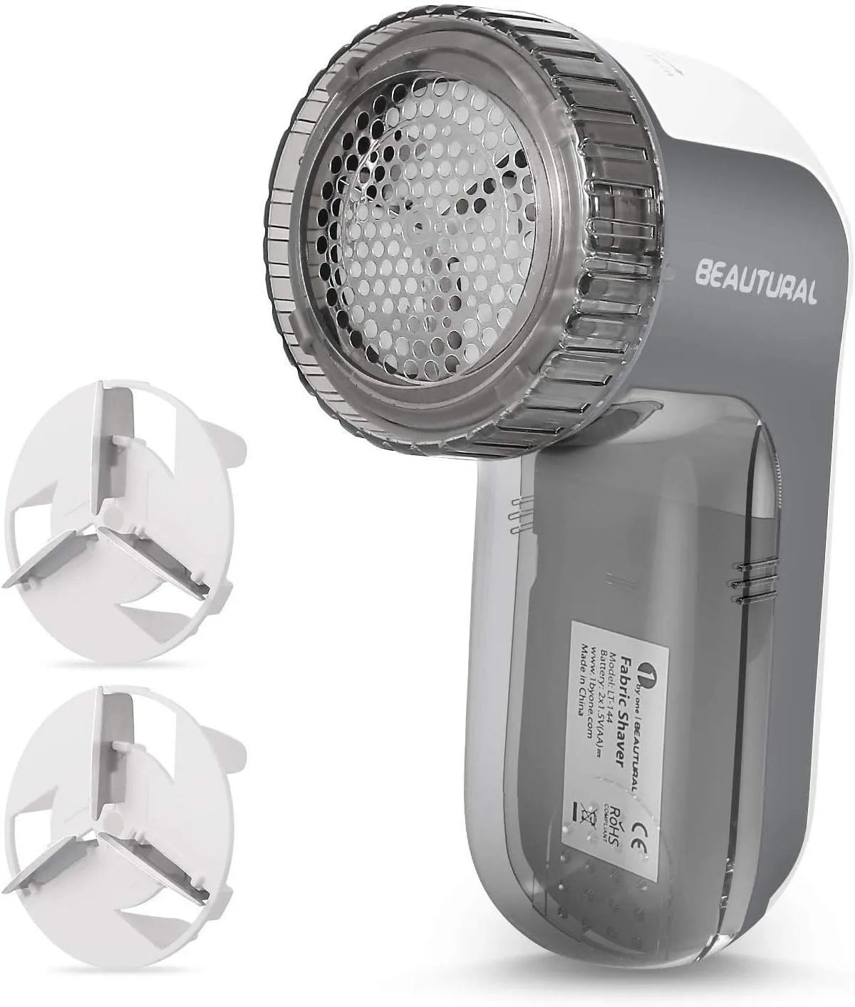 Beautural Portable Fabric Shaver With 2 Speeds 3 Adjustable Shave Heights