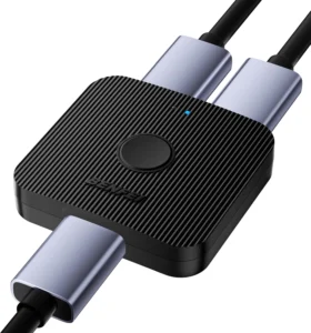 Benfei Hdmi Switch 4k Hdmi Switcher 2 Input 1 Output 1 Input 2 Output Supports 4