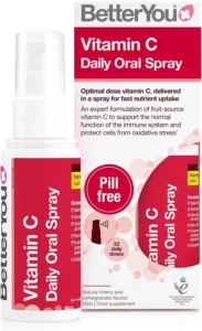 Betteryou Vitamin C Oral Spray Fast Acting High Strength Vitamin C Supplement Su