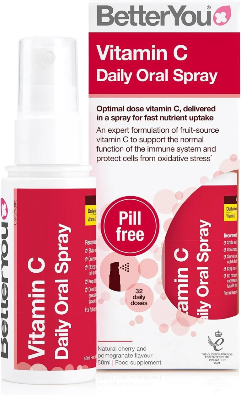 Betteryou Vitamin C Oral Spray Fast Acting High Strength Vitamin C Supplement Su