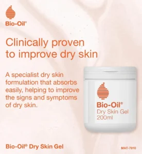 Bio Oil Dry Skin Gel Moisturiser For Face And Body 200ml
