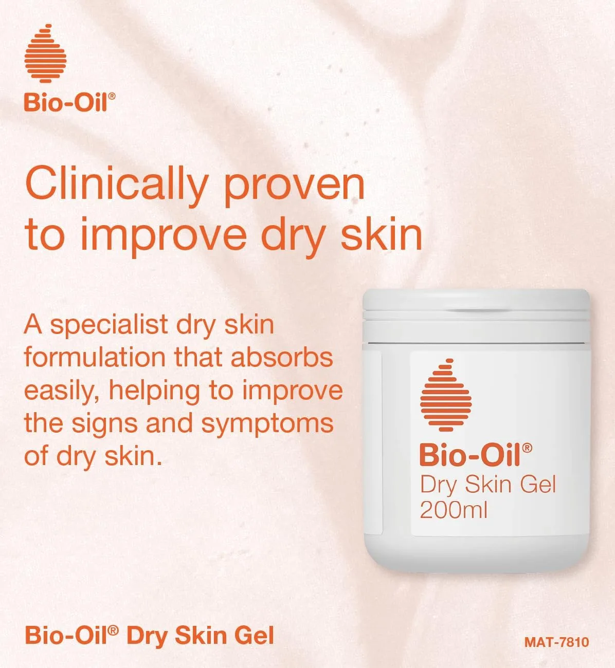 Bio Oil Dry Skin Gel Moisturiser For Face And Body 200ml