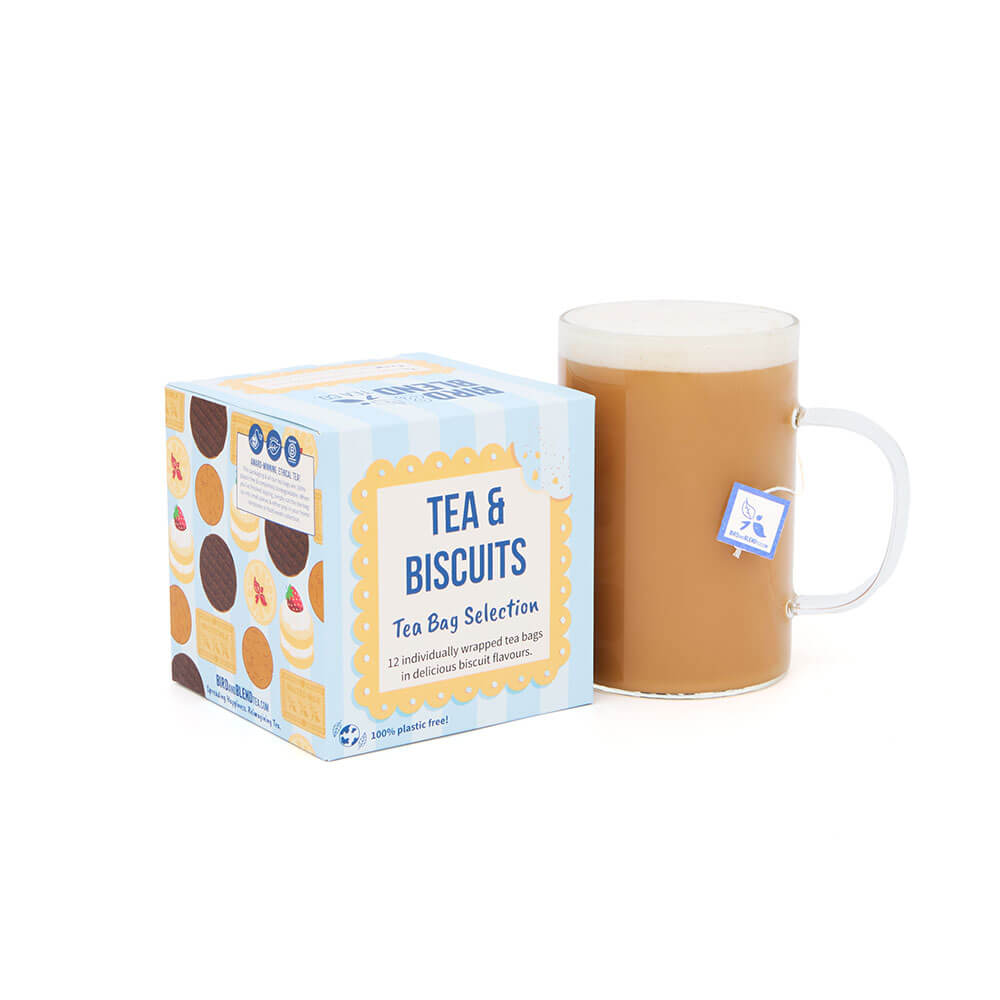 Bird & Blend Tea & Biscuits Gift Cube