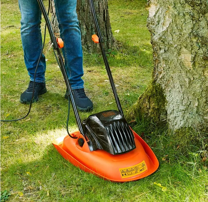 Black Decker 1200w 30cm Electric Hover Mower Bemwh551 Gb