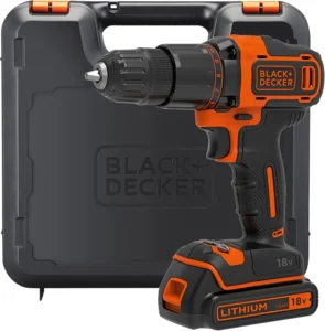 Black Decker 18v Cordless Hammer Drill Bcd700s1k Gb