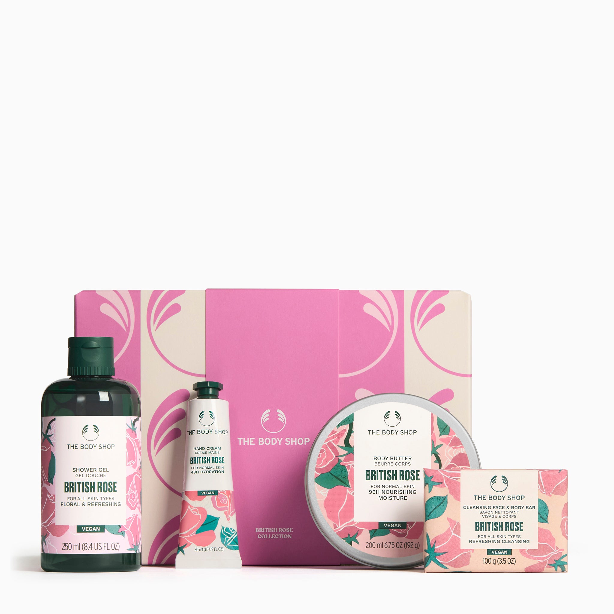 The Body Shop British Rose Collection gift set