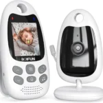 BOIFUN 2026 Upgraded Baby Monitor with Camera and Night Vision, No WiFi, 2-inch Screen, VOX/ECO Mode, Rechargeable Battery, Two-way Audio, Video, Lullabies, Feeding Reminder, Temperature Sensor, Gift