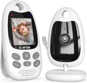 Boifun 2026 Upgraded Baby Monitor With Camera And Night Vision No WiFi 2 Inch Sc