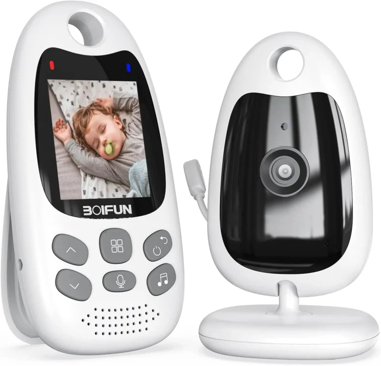 Boifun 2026 Upgraded Baby Monitor With Camera And Night Vision No WiFi 2 Inch Sc