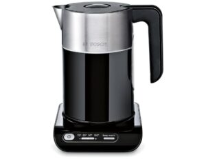 Bosch Styline Variable Temperature Cordless Kettle Twk8633gb Black