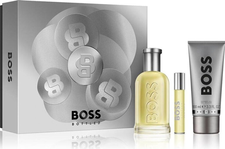 BOSS Bottled Eau de Toilette trio gift set