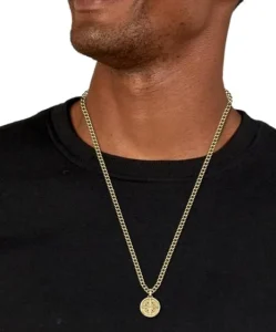 Boss Jewelry Men S North Collection Pendant Necklace In Stainless Steel