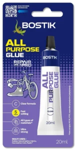 Bostik All Purpose Adhesive Clear 20ml