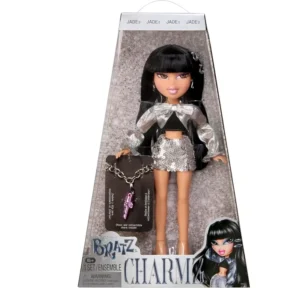 Bratz Charmz Jade Fashion Doll With Collectible Charm Bracelet Includes Outfit A
