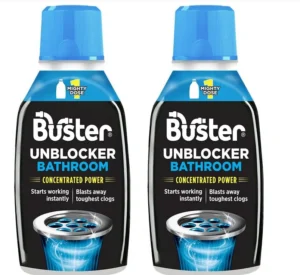 Buster Bathroom Drain Unblocker Pack Of 2 X 300ml