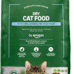 by Amazon Complete Dry Cat Food for Adult Cats with Tuna & Herring, 1 pack of 10kg