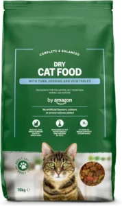By Amazon Complete Dry Cat Food For Adult Cats With Tuna And Herring 1 Pack Of 1