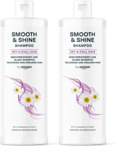 By Amazon Smooth And Shine Shampoo With Chamomile Extract For Dry And Frizzy Hai