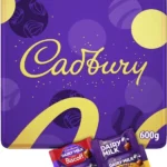Cadbury Chocolate Chunks Festive Selection Tin, 600 g (Pack of 1)