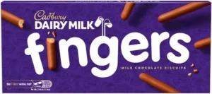 Cadbury Fingers Crossed Milk Chocolate Biscuits 114 G Pack Of 1