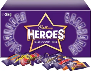 Cadbury Heroes Chocolate Bulk Share Box 2 Kg Pack Of 1